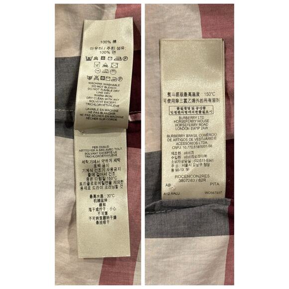 Burberry Brit Check Woven Shirt Size Small - Picture 11 of 13